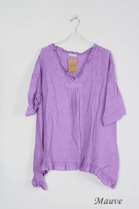 Flowing Linen Tunic 10768