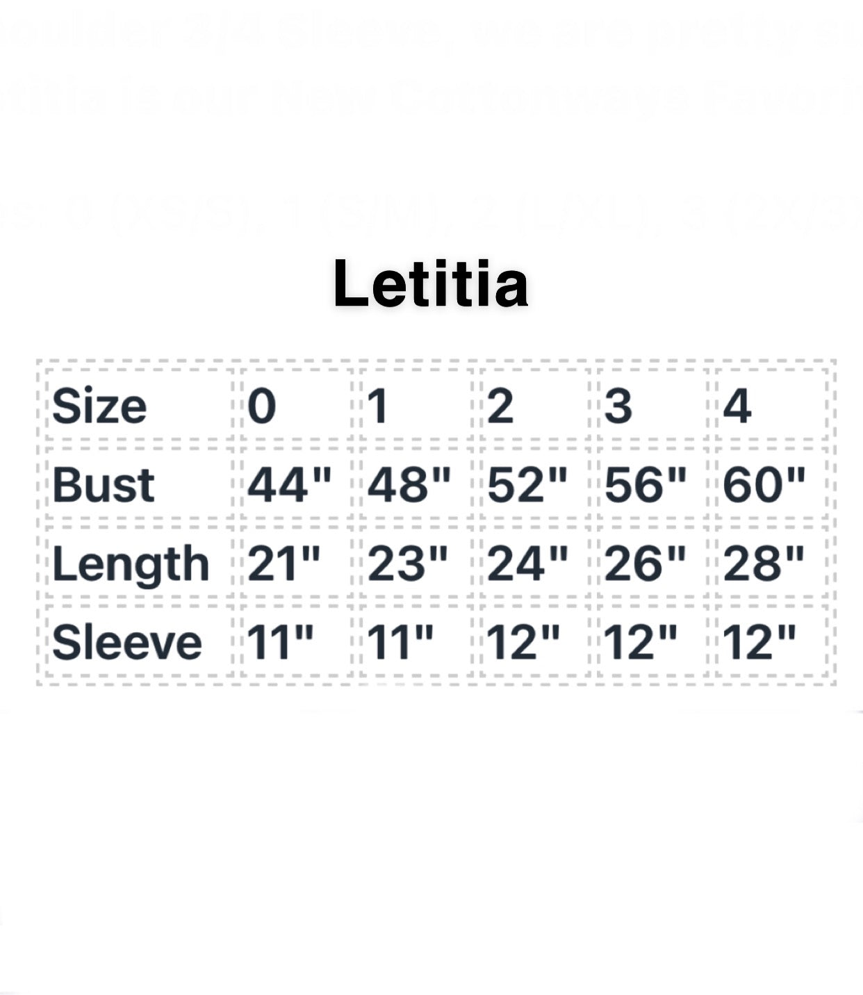 Letitia 3/4 Drop Shoulder Top