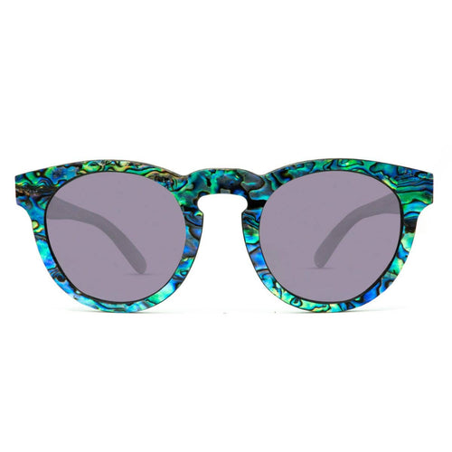 Mermaid Abalone & Wood Sunglasses