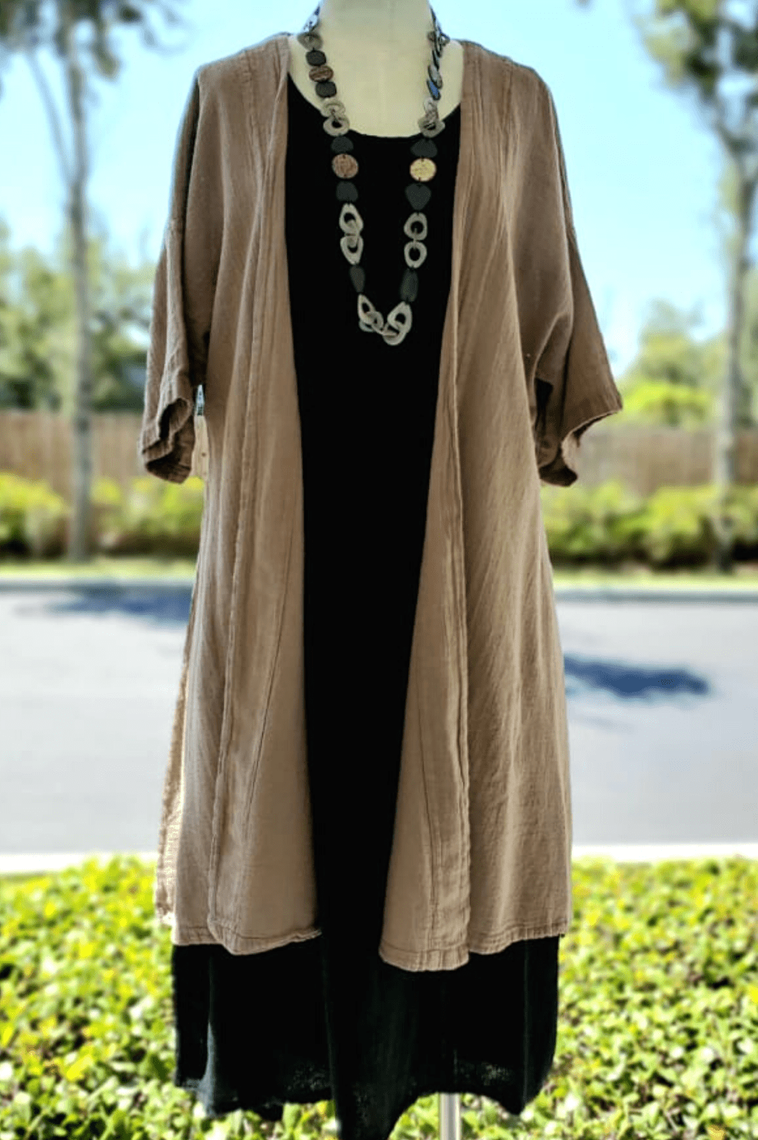 The Gabs Kimono Style Jacket 100% Cotton Gauze