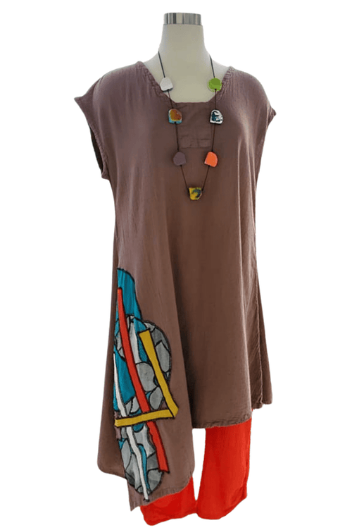 Belen Embellished Tunic Top in Sale Colors